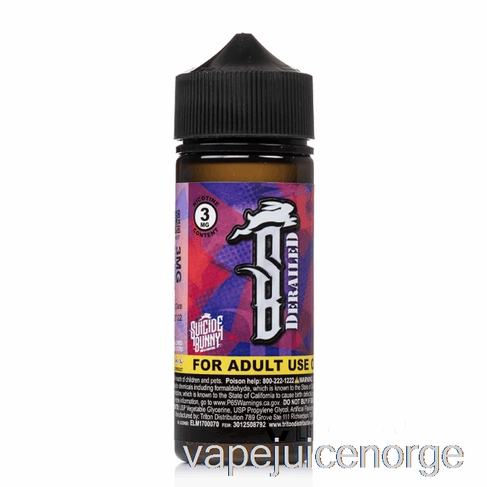 Vape Juice Avsporet - Selvmordskanin - 120ml 3mg